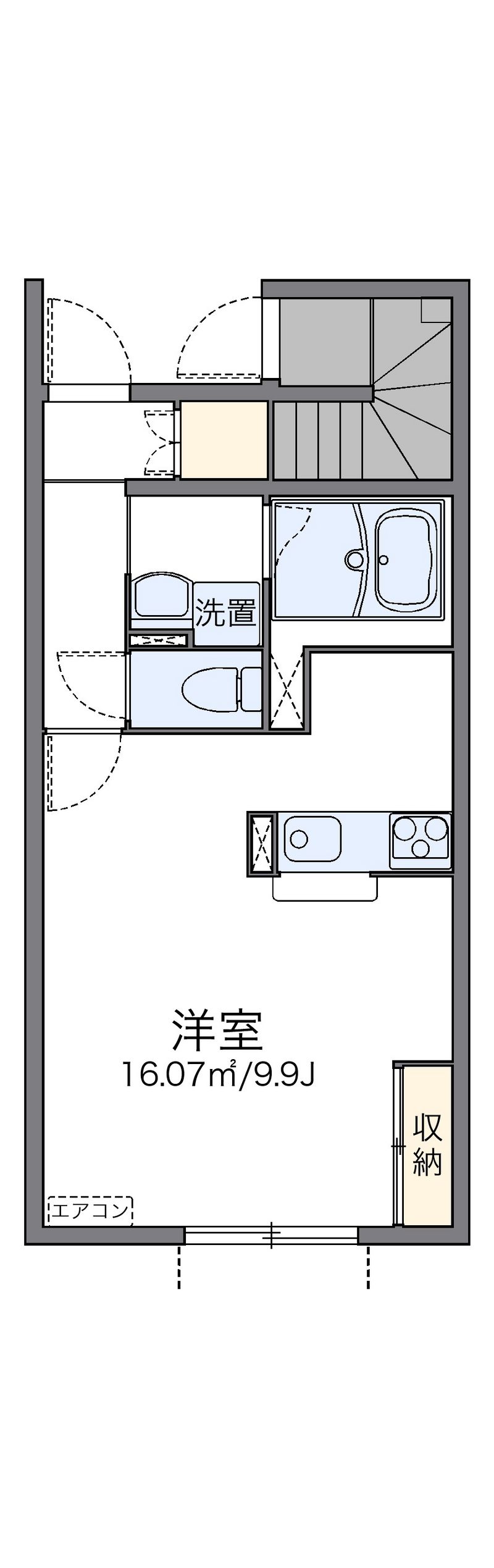レオネクストロードスカイ 間取図