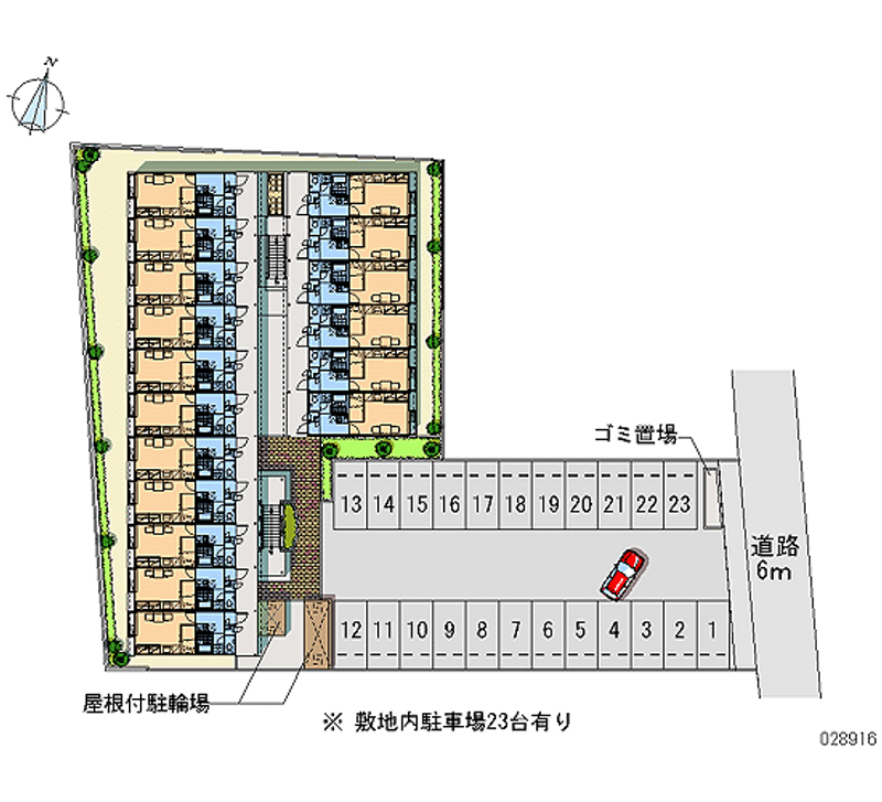 28916 Monthly parking lot