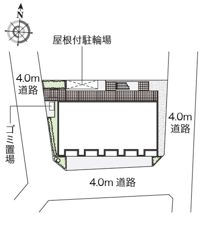 レオネクスト山手町 配置図