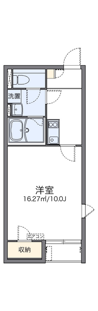 レオネクスト晋Ⅱ 間取り図