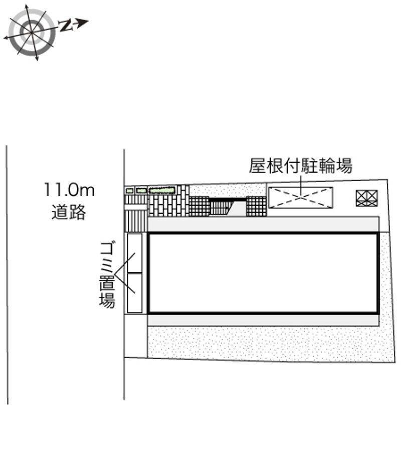 レオパレスリモーネ６ 配置図