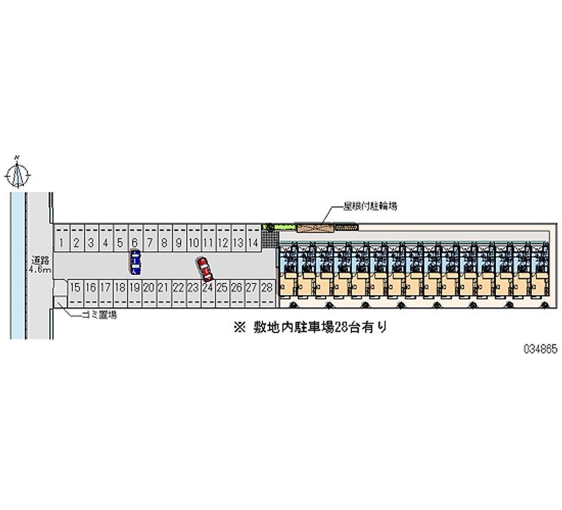 34865月租停車場