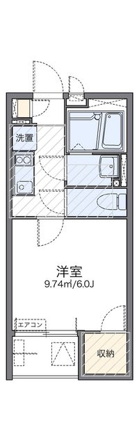 レオネクストグリーンハウス江波 間取り図