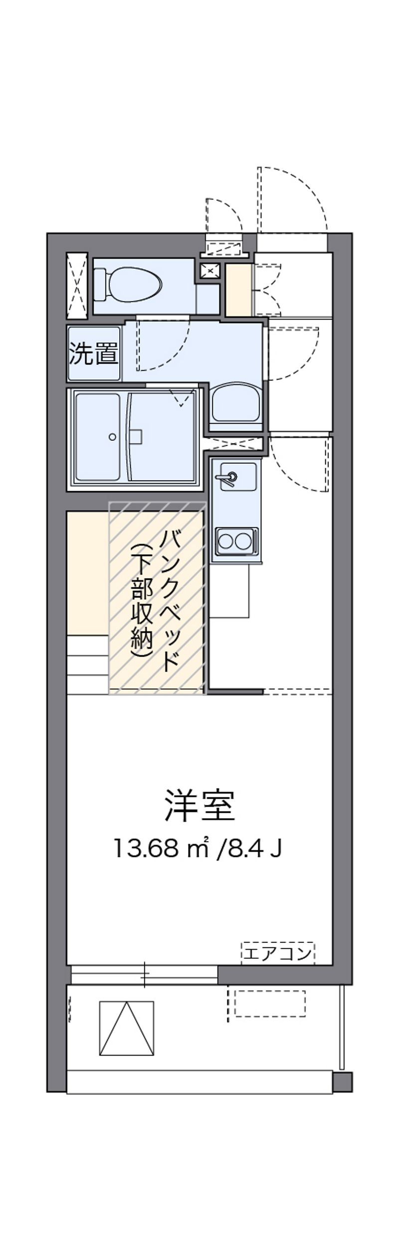 ミランダＫＥＥＰ　ＮＥＸＴⅢ 間取り