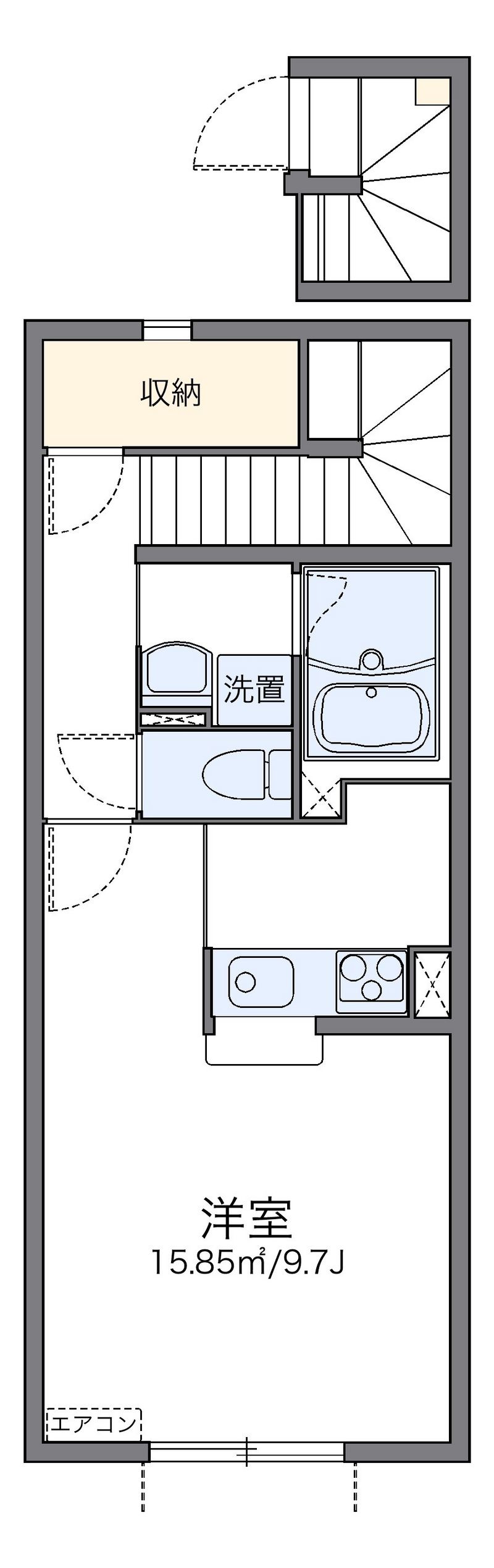 レオネクスト飯野桜ヶ丘 間取図