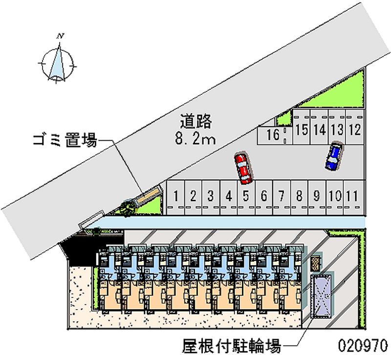 20970月租停車場