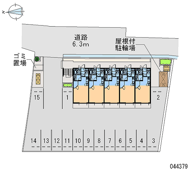 44379月租停车场