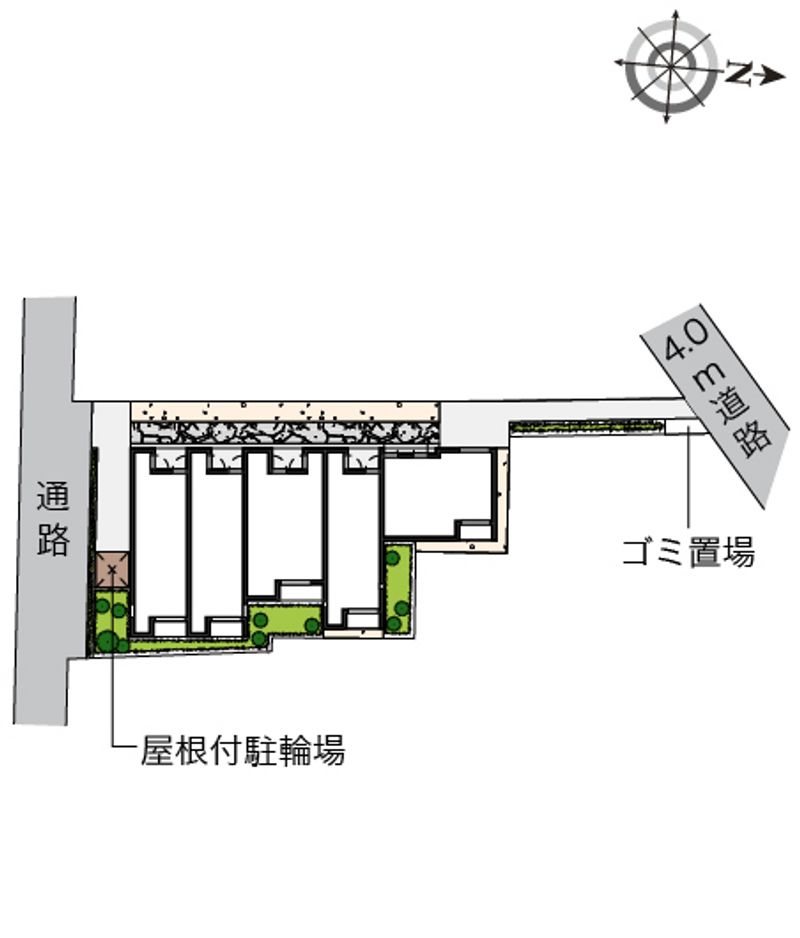 レオネクスト青栁 配置図