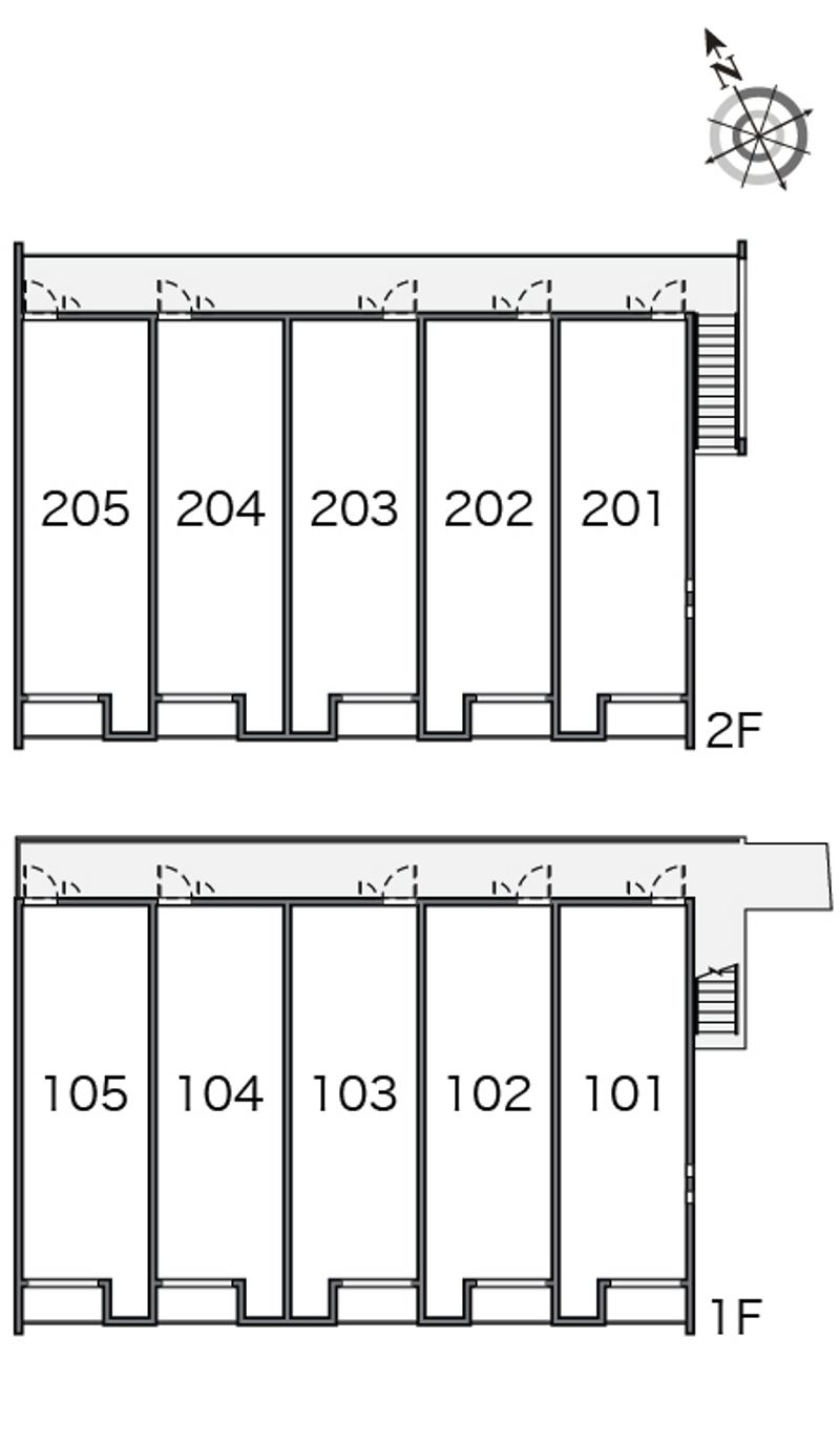 クレイノＣＩＥＬ 間取配置図