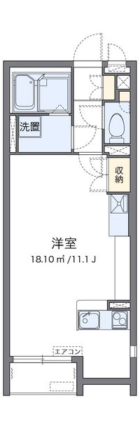 レオネクストみやのまえ 間取り図