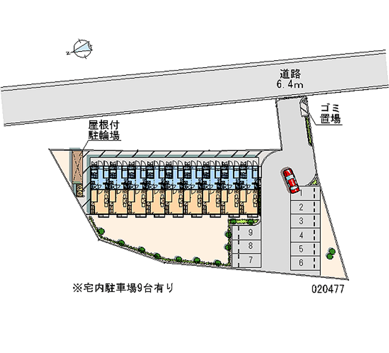 レオパレス豊田 月極駐車場