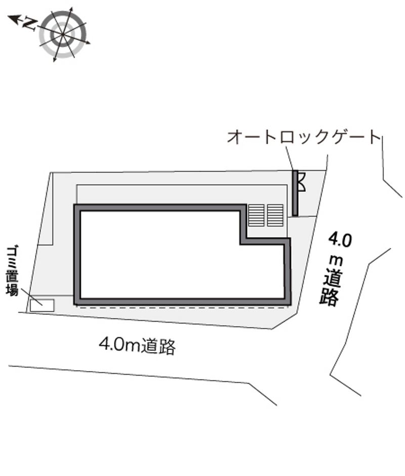 レオパレスＳＯＬＡ 配置図