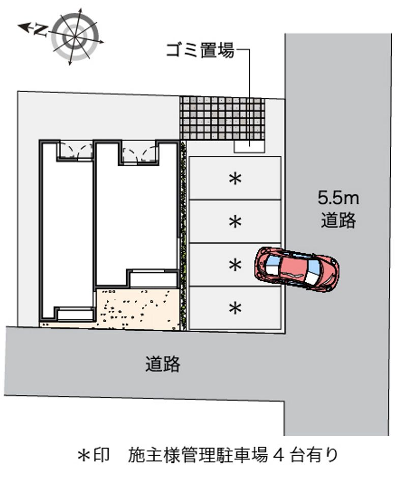 レオネクストメロウ 配置図