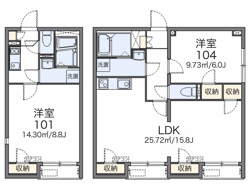 レオネクストアンペルマン 間取図