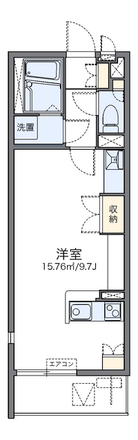 レオネクストラシュレ　博多Ⅱ 間取り図