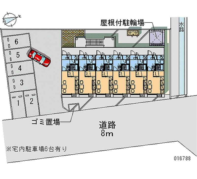 レオパレスＭＵＴＵＭＩ 月極駐車場