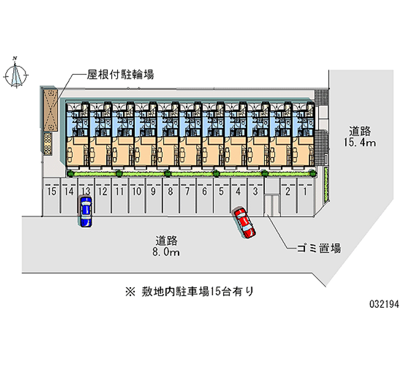 レオパレスノア 月極駐車場