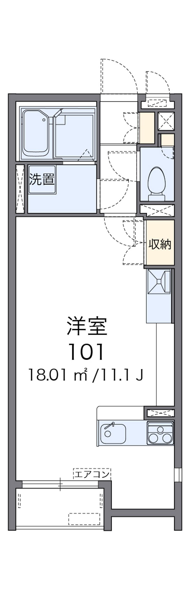 レオネクストグランディア 間取図