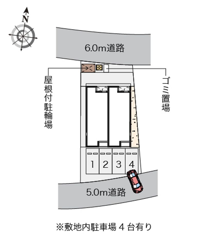 レオネクストＥＡＳＴ 駐車場