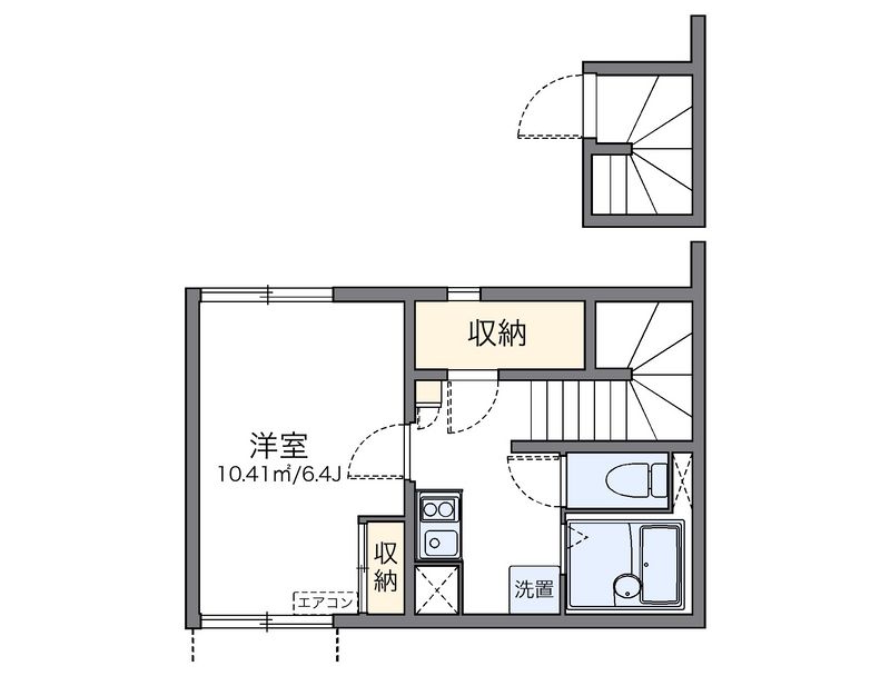 レオネクスト本厚木 間取図