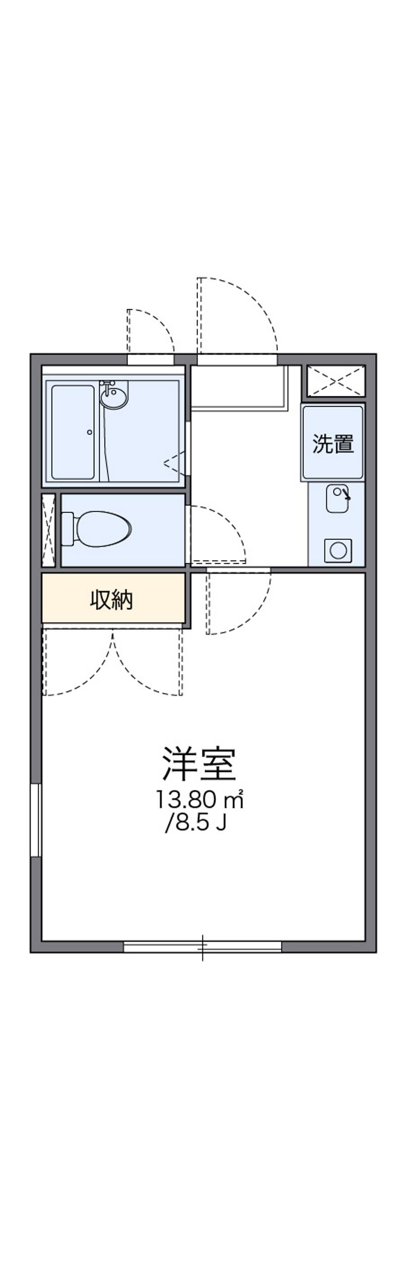 leopalace MAEDA 평면도