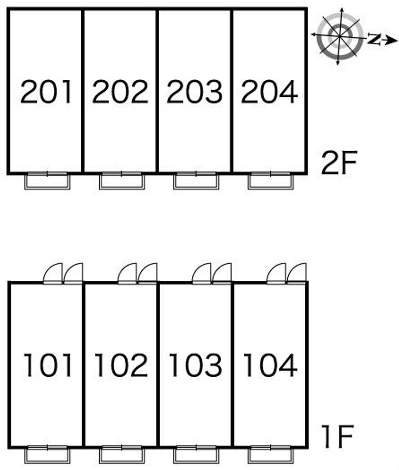 leopalace Gakuencho Heights 户型布局图