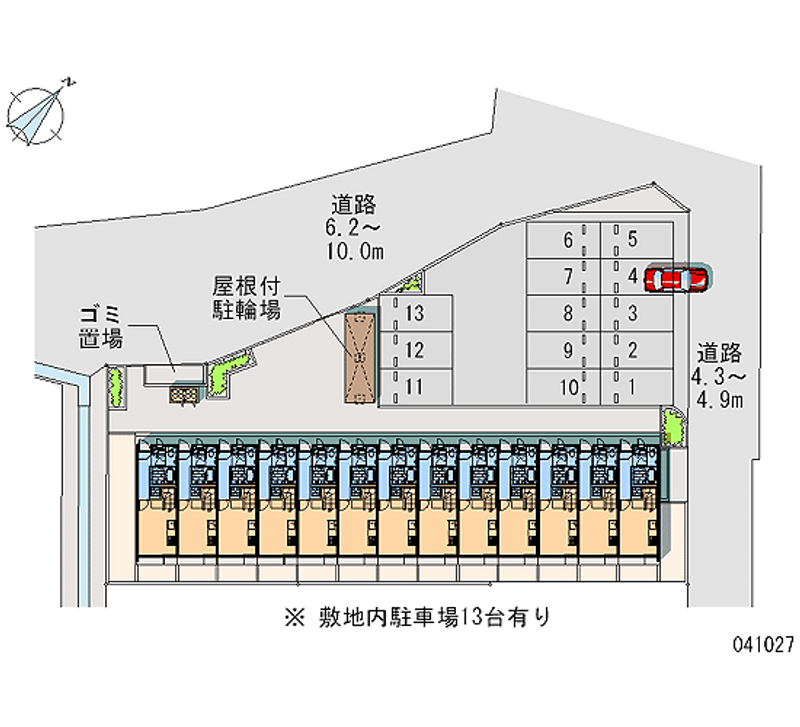 41027月租停车场