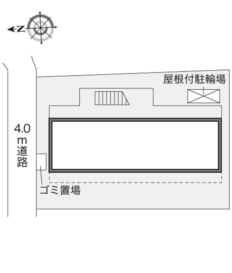 レオパレスアーバン　コーワ 配置図