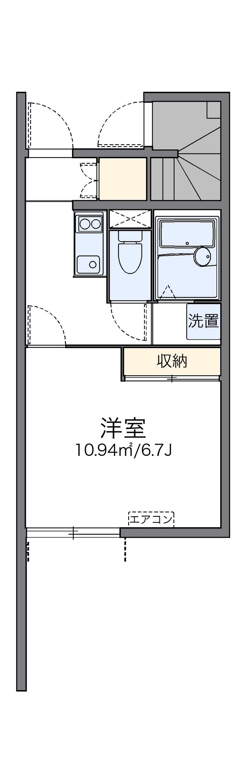 レオネクストＢＡＫＵＲＯＣＨＯ 間取り