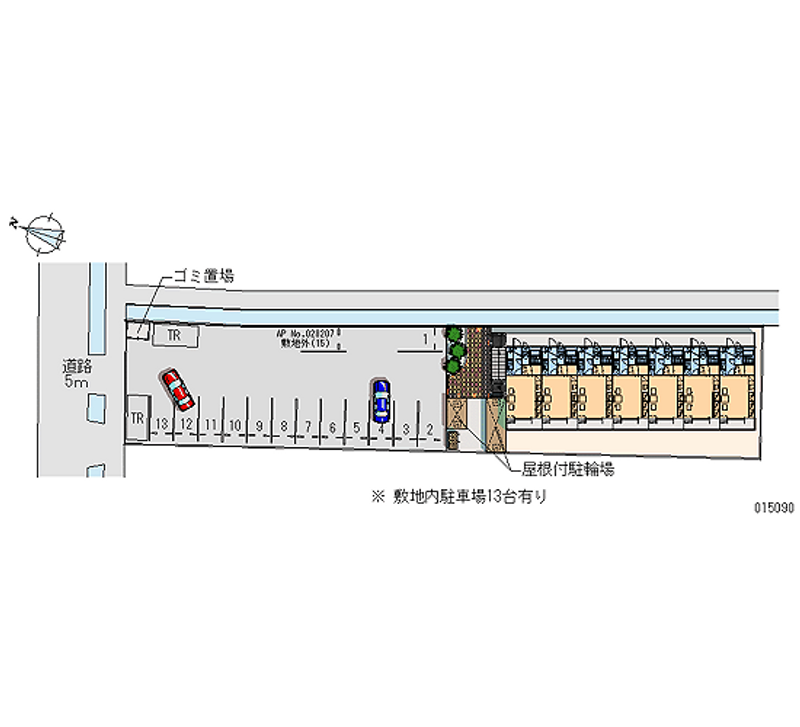 15090 bãi đậu xe hàng tháng