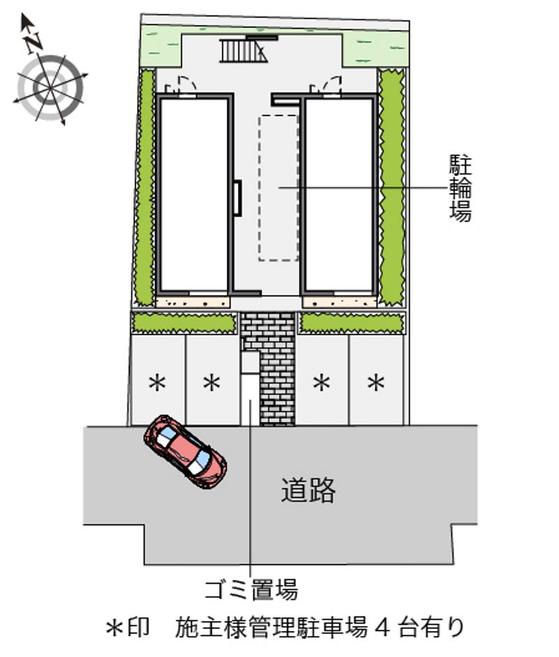 ミランダ宝塚南口 配置図