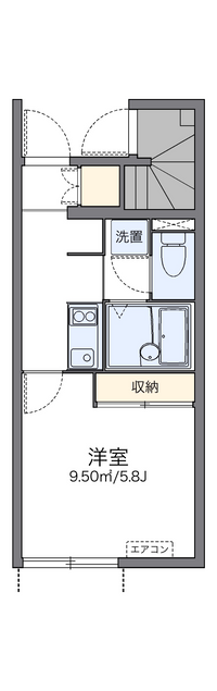 レオネクストＲＩＶＥ　ＭⅡ 間取り図