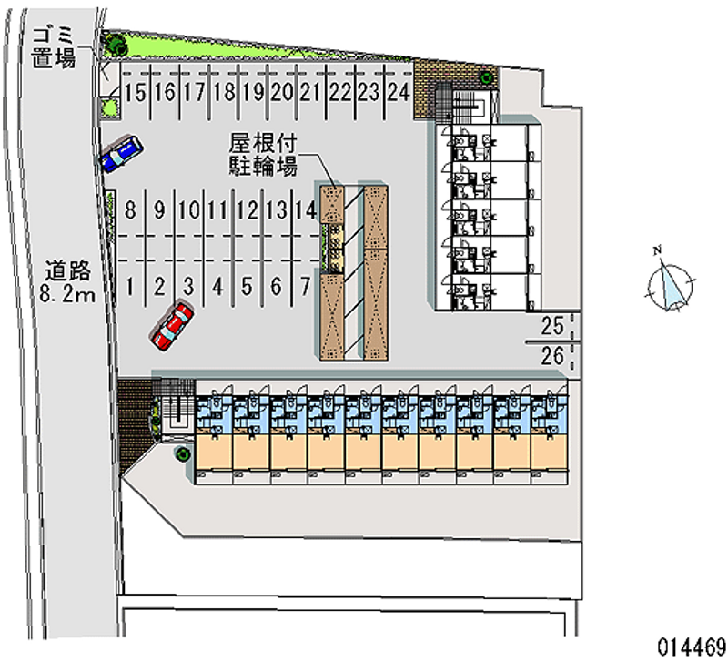 レオパレスＡＲＫ壱番館 共用部分