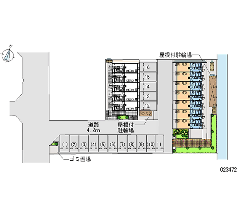 レオパレスＬｉｎｄｅｎｂａｕｍ 月極駐車場