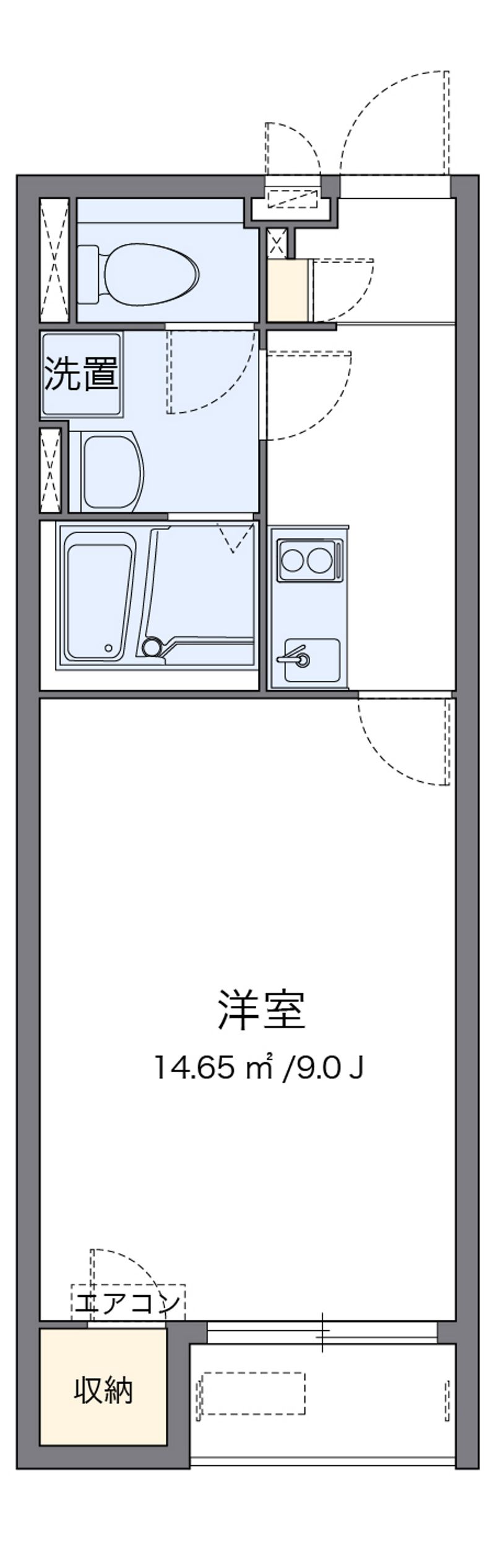 クレイノ三木ＳＫ 間取図