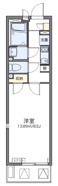 レオネクスト港北 間取り図