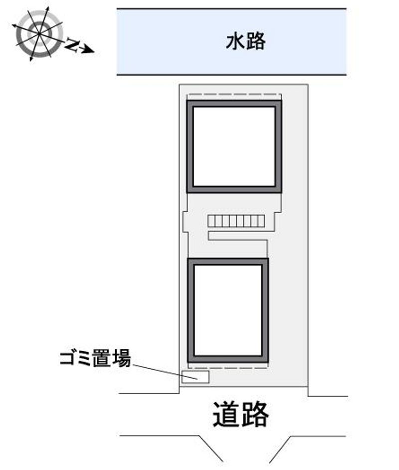 レオパレスＧｒｅｅｎ丹那 配置図