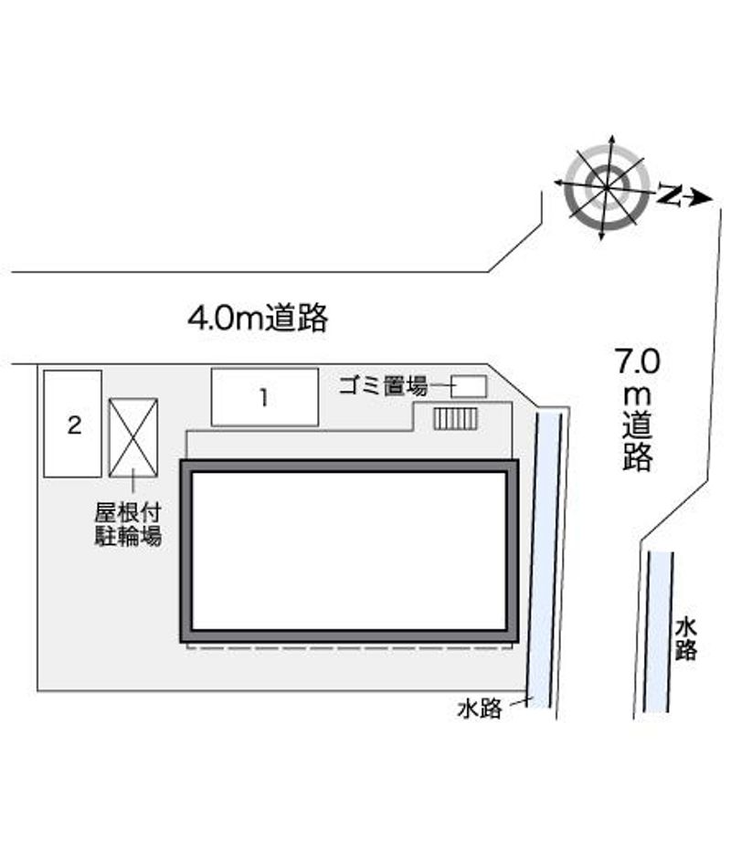 レオパレスルーチェ 駐車場