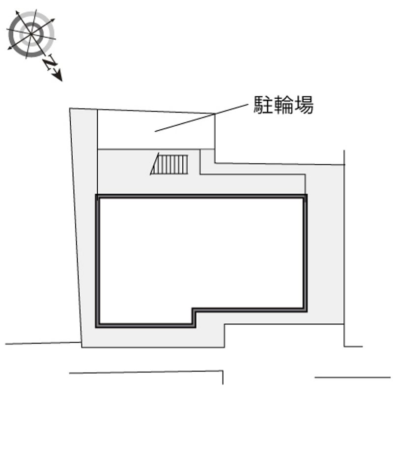 レオパレス鳴尾浜 配置図