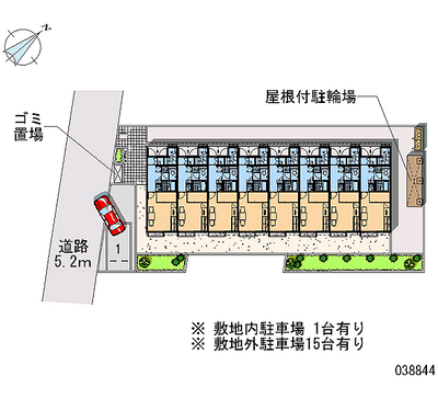 38844 Monthly parking lot