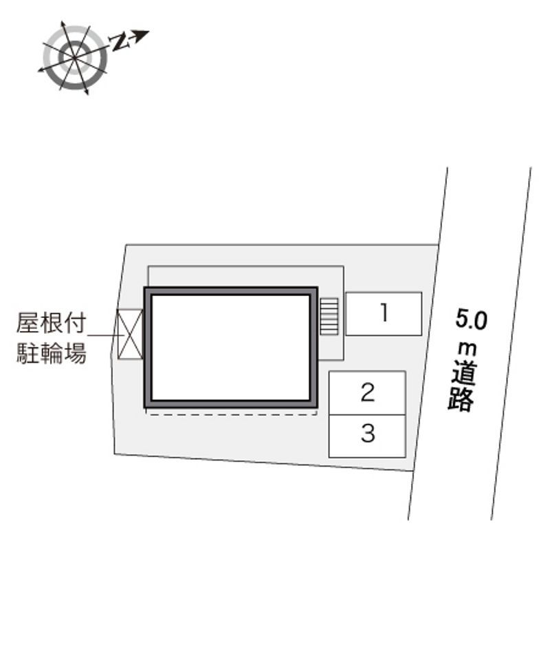 レオパレスＹ　Ｓ　ＯＴＳＵＫＡ 配置図
