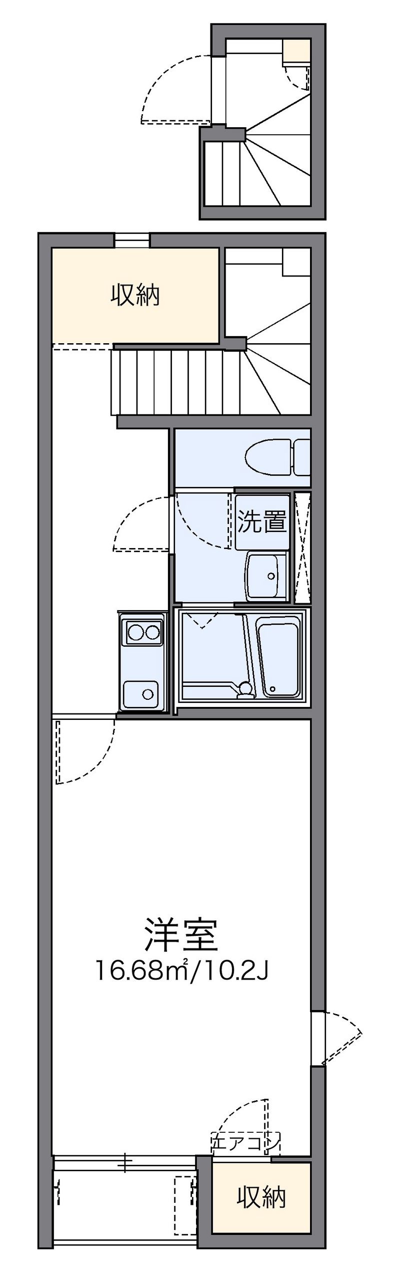 レオネクスト西宮北六番館 間取図