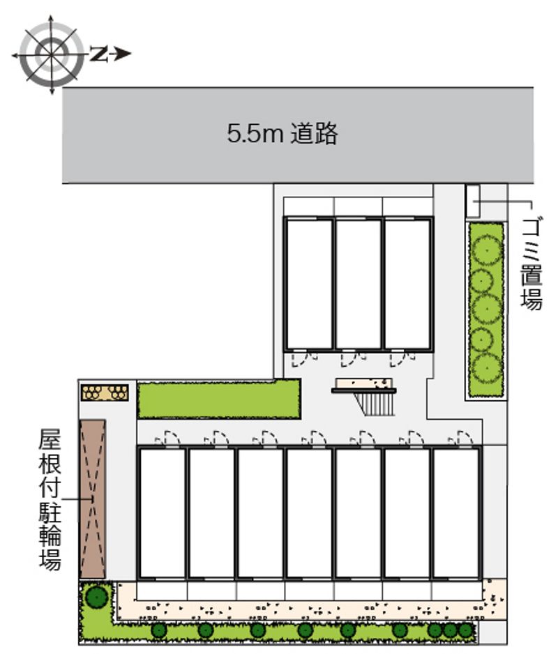 レオパレス英 配置図