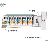 レオパレス正楓Ⅱ 区画図