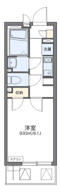 レオネクストクレール長田 間取り図