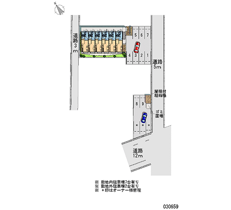 30659 Monthly parking lot