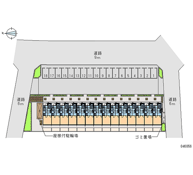 46056 bãi đậu xe hàng tháng