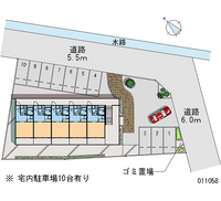 11058 Monthly parking lot