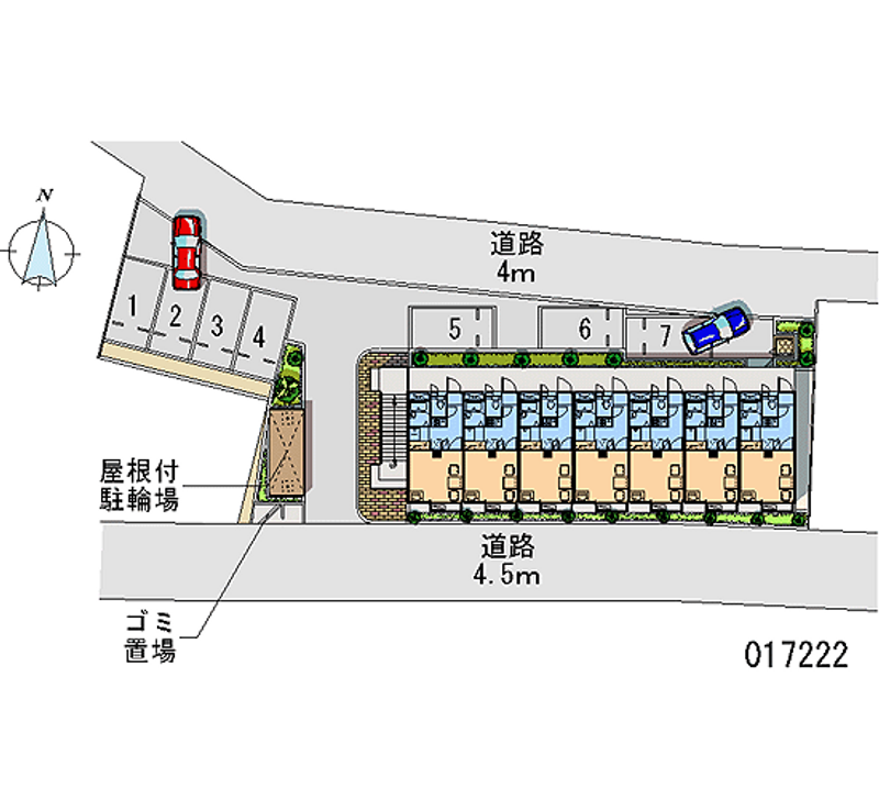 17222月租停車場