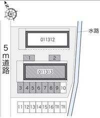 レオパレスソレーユ青江第二 駐車場